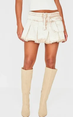Twill Pocket Detail Cargo Mini Skirt-PrettyLittleThing Sale