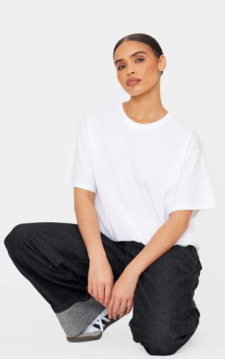 PrettyLittleThing T-Shirts*Aperitif Club Back Oversized Tee