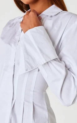 PrettyLittleThing Shirts*Asymmetric Cinched Shirt
