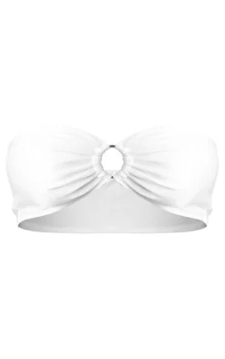 Bandeau O Ring Bikini Top-PrettyLittleThing Clearance
