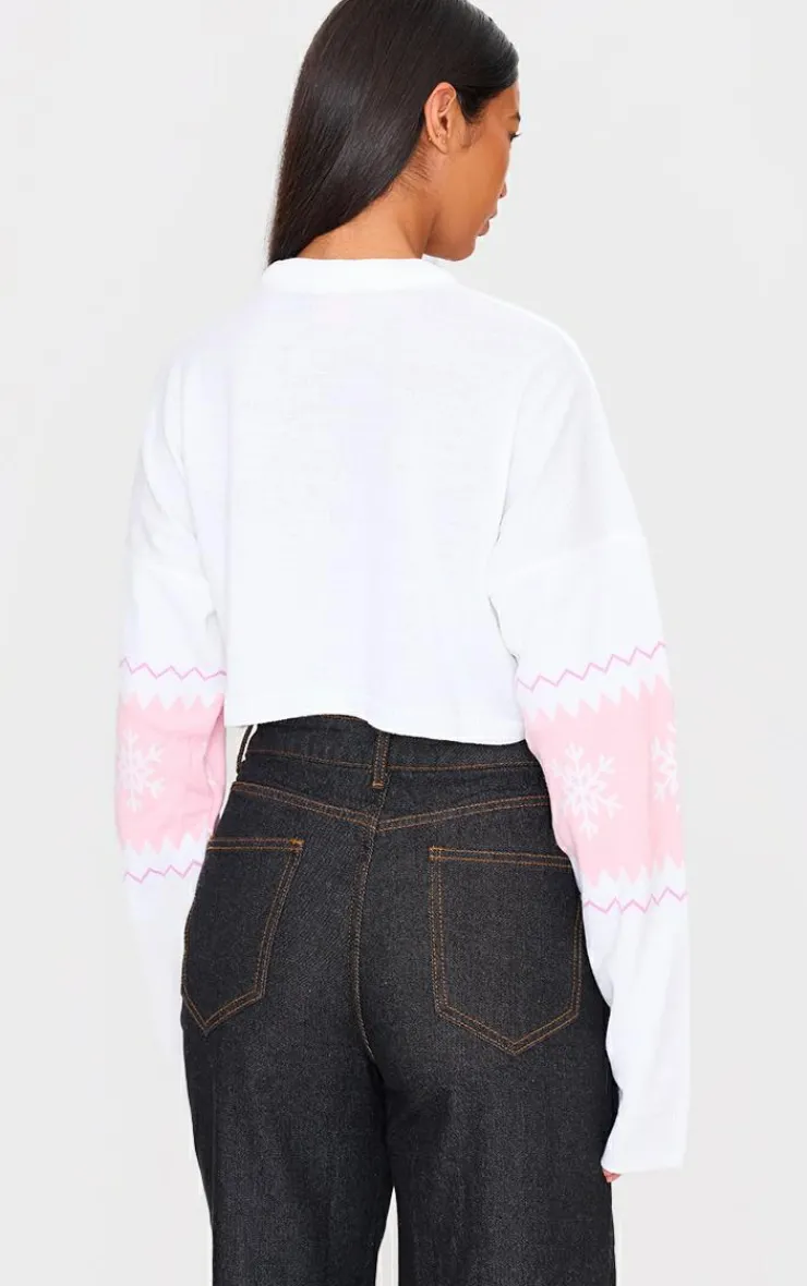 PrettyLittleThing Sweaters*Barbie Christmas Sweater