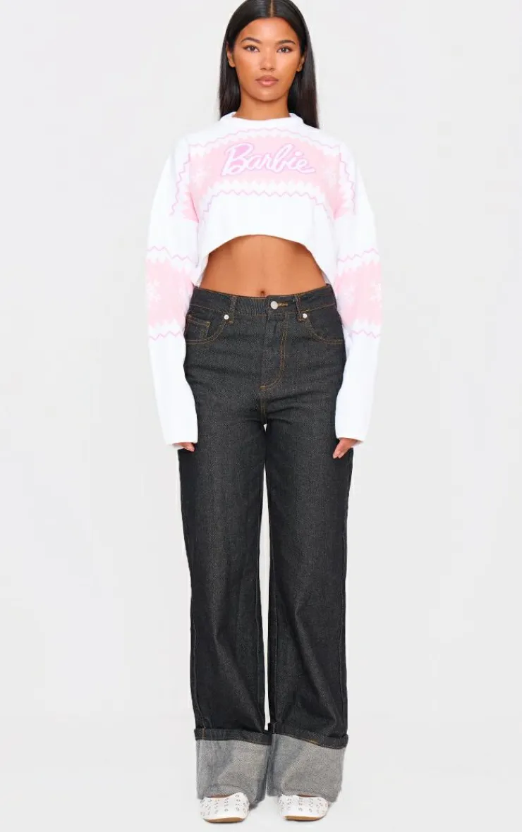 PrettyLittleThing Sweaters*Barbie Christmas Sweater