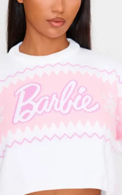 PrettyLittleThing Sweaters*Barbie Christmas Sweater