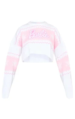 PrettyLittleThing Sweaters*Barbie Christmas Sweater