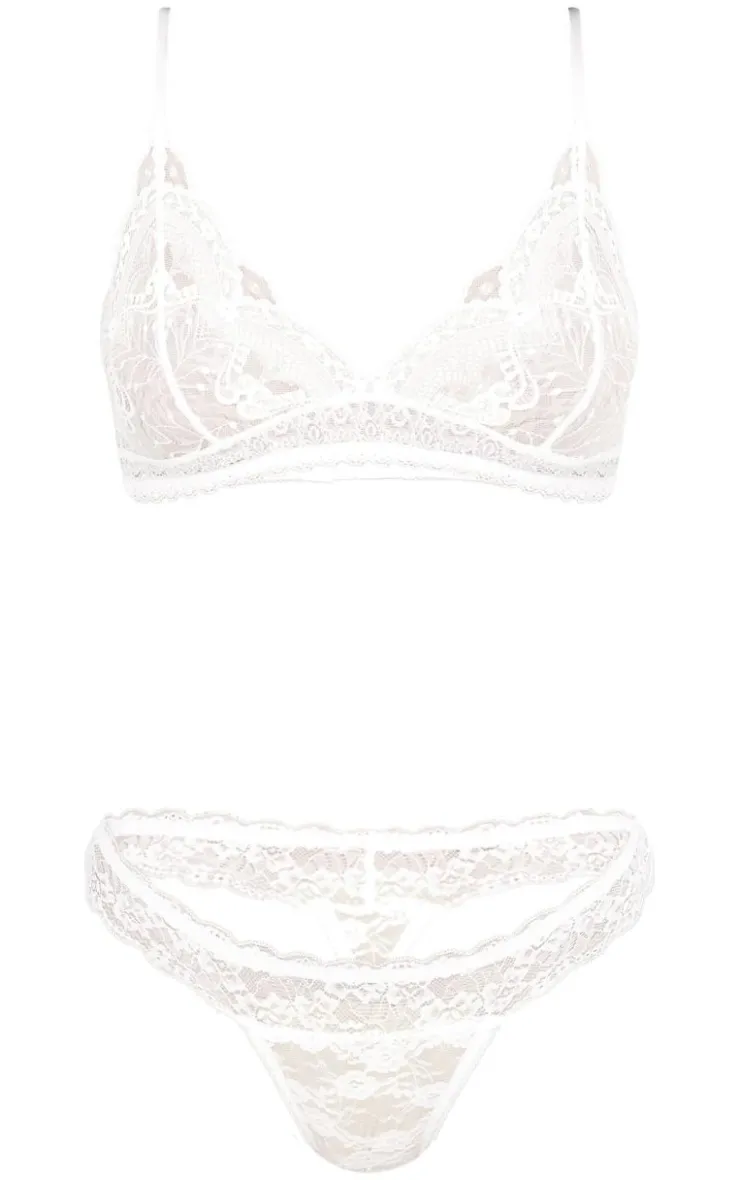 Basic Lace Thong-PrettyLittleThing Best