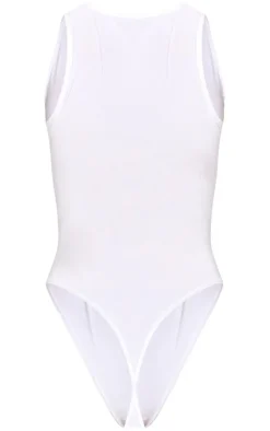 PrettyLittleThing Basic Tops*Basic Slinky V Neck Bodysuit