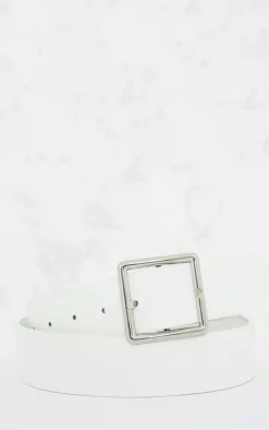 PrettyLittleThing Waist Belts*Basic Square Buckle Belt