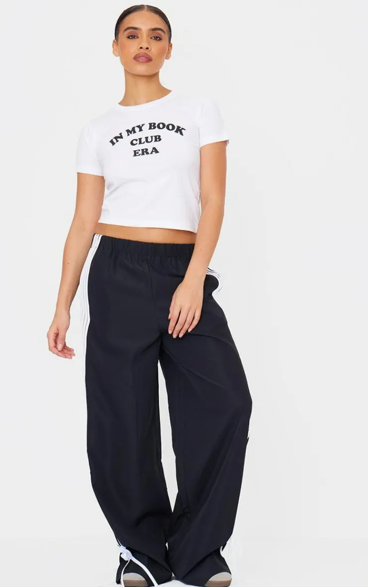 PrettyLittleThing T-Shirts*Book Club Era Graphic Baby Doll Tee
