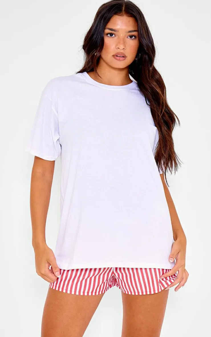 PrettyLittleThing T-Shirts*Brunch Club Back Print Oversized T Shirt