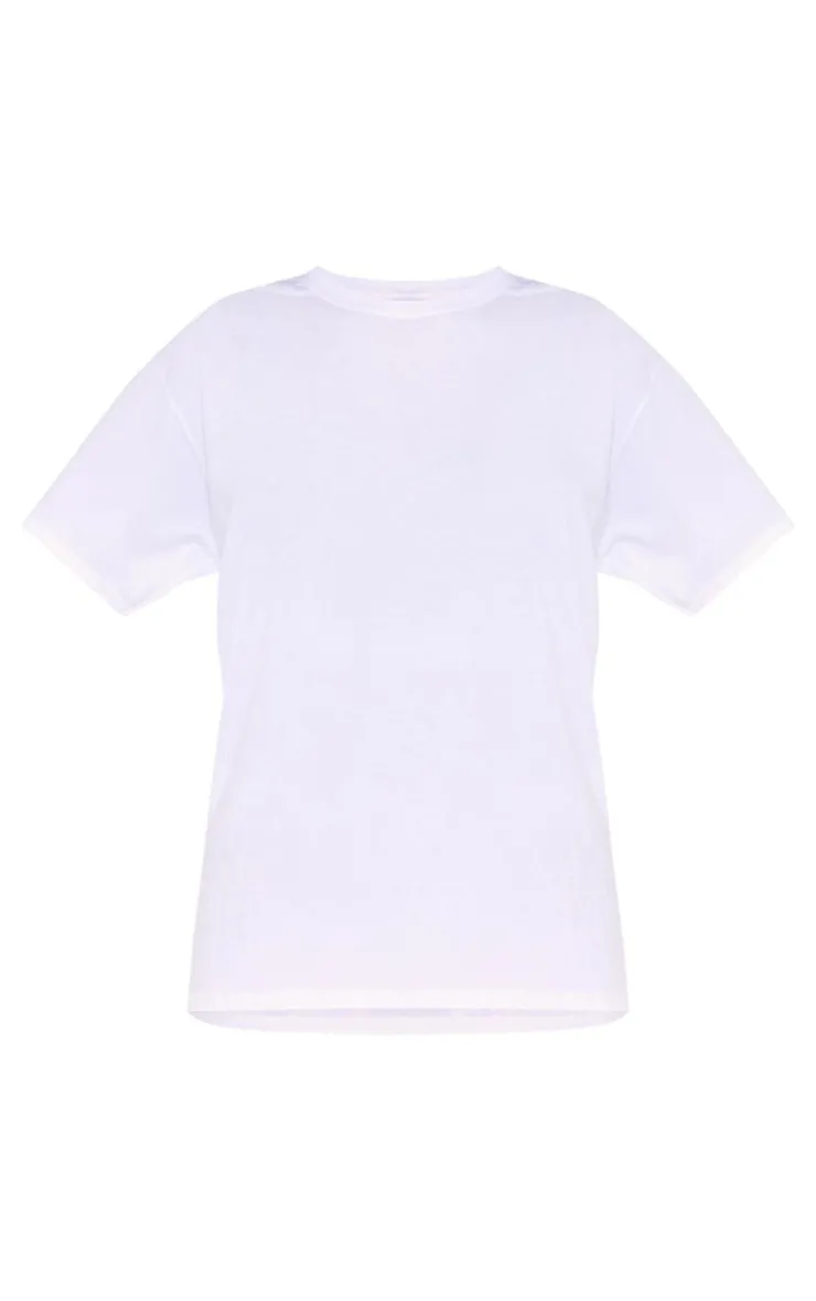 PrettyLittleThing T-Shirts*Brunch Club Back Print Oversized T Shirt