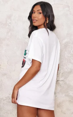 PrettyLittleThing T-Shirts*Car Graphic Oversized T Shirt