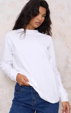 PrettyLittleThing T-Shirts*Chill Vibes Long Sleeve Top