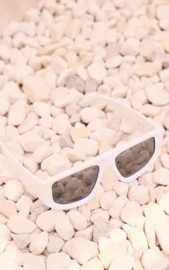 PrettyLittleThing Visor Sunglasses*Chunky Clear Frame Visor