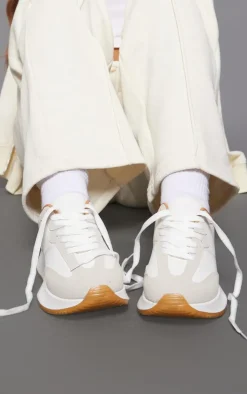 PrettyLittleThing Sneakers*Chunky Contrast Angled Sole Sneakers