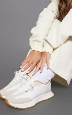 PrettyLittleThing Sneakers*Chunky Contrast Angled Sole Sneakers