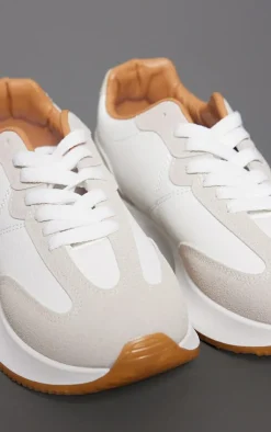PrettyLittleThing Sneakers*Chunky Contrast Angled Sole Sneakers