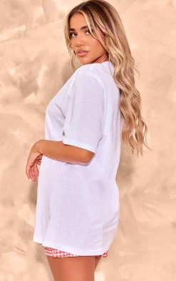 PrettyLittleThing T-Shirts*Cocktail Printed Oversized T Shirt