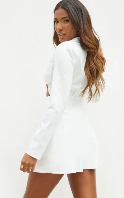 Collar Detail Cut Out Bodycon Dress-PrettyLittleThing Best
