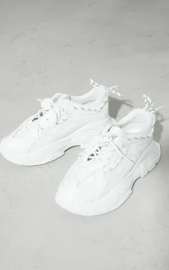 PrettyLittleThing Sneakers*Combat Lace Up Double Sole Chunky Sneakers