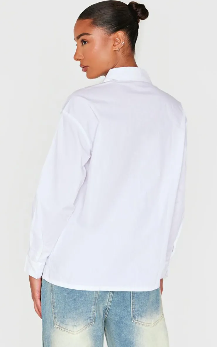 PrettyLittleThing Shirts*Cotton Button Shirt