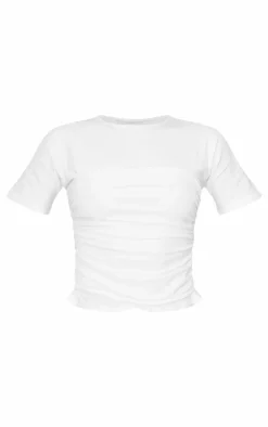 PrettyLittleThing T-Shirts*Cotton Cinched Waist T Shirt