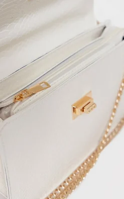 PrettyLittleThing Crossbody Bags*Croc Chain Cross Body Bag