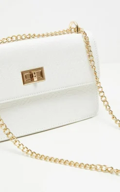PrettyLittleThing Crossbody Bags*Croc Chain Cross Body Bag