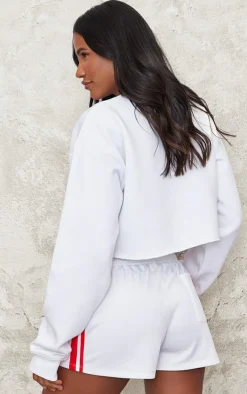 PrettyLittleThing Basic Tops*Crop Oversized Fit Sweatshirt