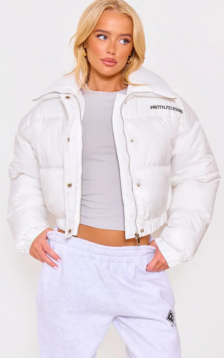 PrettyLittleThing Puffer Jackets*Cropped Puffer Jacket