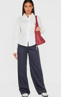 PrettyLittleThing Shirts*Cut Out Side Detail Shirt