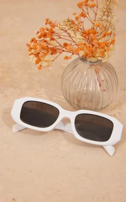 PrettyLittleThing Square Sunglasses*Diamond Detail Rectangular Frame Sunglasses