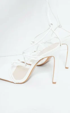 PrettyLittleThing High Heels*Extreme Square Front Knot Detail High Heels