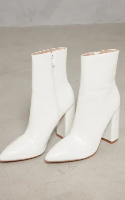 PrettyLittleThing Heeled Boots*Faux Snake Ankle Boot