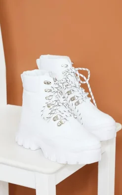 PrettyLittleThing Sneakers*Flatform Chunky Combat Boot Sneakers