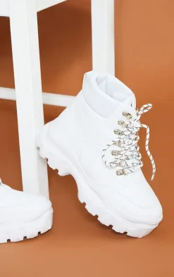 PrettyLittleThing Sneakers*Flatform Chunky Combat Boot Sneakers