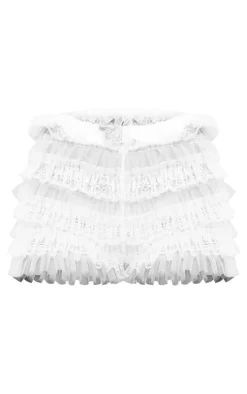 Frill Mesh Bloomer Shorts-PrettyLittleThing Hot