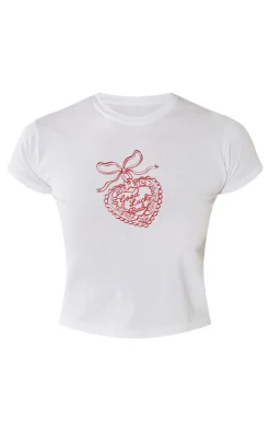 PrettyLittleThing T-Shirts*Good Luck Babe Locket Baby Doll