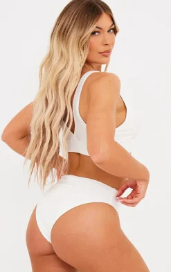 High Waisted High Leg Mix & Match Bikini Bottom-PrettyLittleThing Outlet