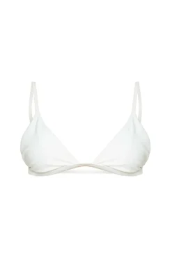 White Itsy Bitsy Mix & Match Bikini Top