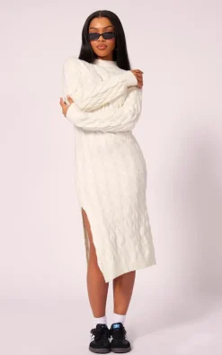 Knit Maxi Dress-PrettyLittleThing Hot