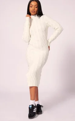 Knit Maxi Dress-PrettyLittleThing Hot