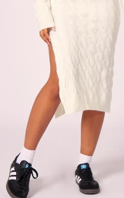 Knit Maxi Dress-PrettyLittleThing Hot