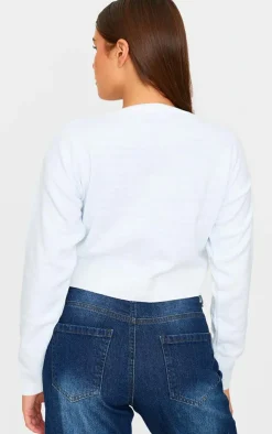 PrettyLittleThing Sweaters*Let It Snow Cropped Christmas Sweater