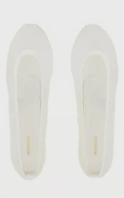 PrettyLittleThing Ballet Flats*Mesh Ballet Flats