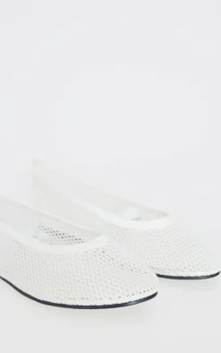 PrettyLittleThing Ballet Flats*Mesh Ballet Flats