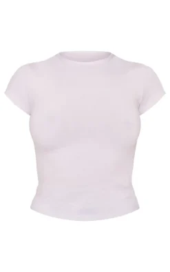 PrettyLittleThing T-Shirts*Modal Cotton Longline Fitted T Shirt
