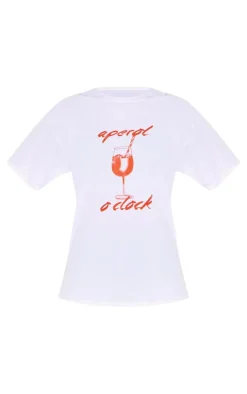 PrettyLittleThing T-Shirts*O Clock Oversized T Shirt