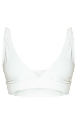 Plunge Mix & Match Bikini Top-PrettyLittleThing