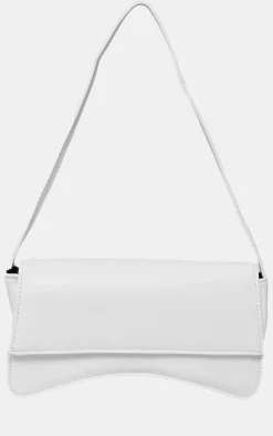 PrettyLittleThing Shoulder Bags*PU Flap Over Baguette Shoulder Bag
