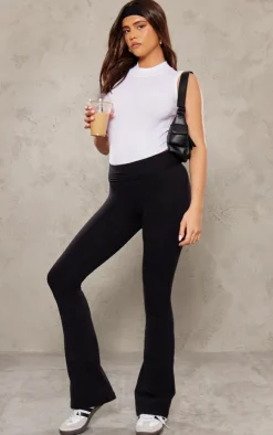 PrettyLittleThing Sleeveless Tops*Rib High Neck Sleeveless Bodysuit